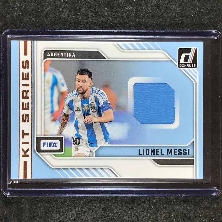 2024-25 Donruss Soccer LIONEL MESSI Kit Series Jersey Relic #LM