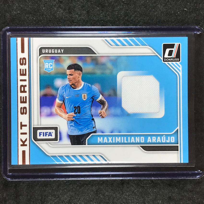 2024-25 Donruss Soccer MAXIMILIANO ARAUJO Kit Series Rookie Jersey Relic #MA