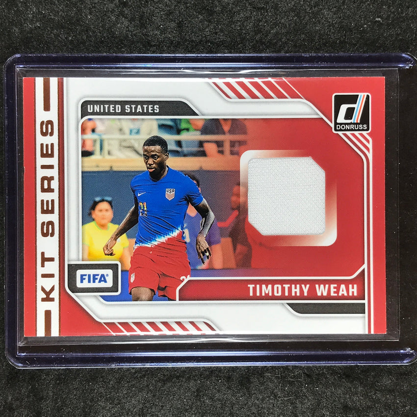 2024-25 Donruss Soccer TIMOTHY WEAH Kit Series Jersey Relic #TW