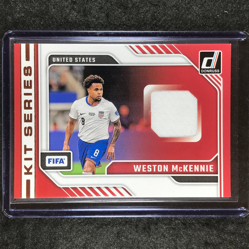 2024-25 Donruss Soccer WESTON MCKENNIE Kit Series Jersey Relic #WM