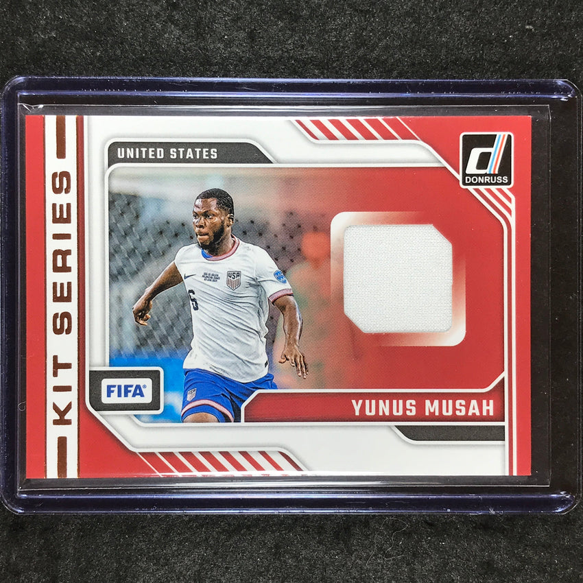 2024-25 Donruss Soccer YUNUS MUSAH Kit Series Jersey Relic #YM