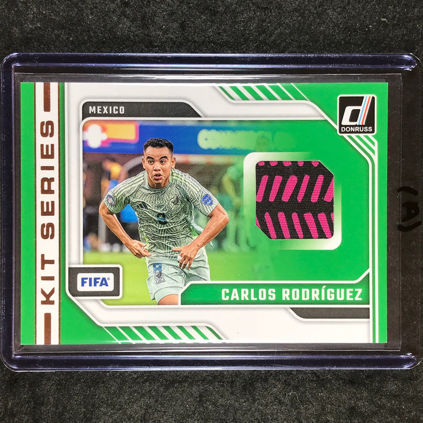 2024-25 Donruss Soccer CARLOS RODRIGUEZ Kit Series Jersey Relic #CRO (A)