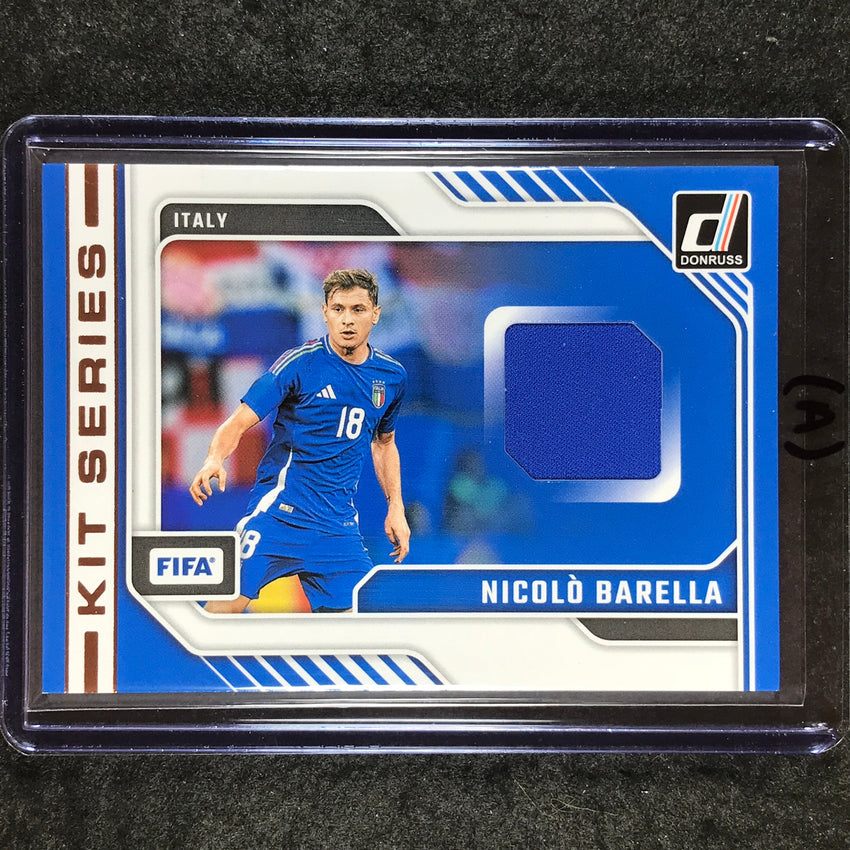 2024-25 Donruss Soccer NICOLO BARELLA Kit Series Jersey Relic #NB (A)