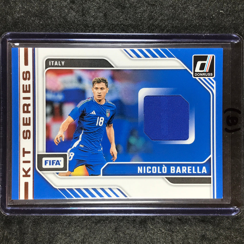 2024-25 Donruss Soccer NICOLO BARELLA Kit Series Jersey Relic #NB (B)