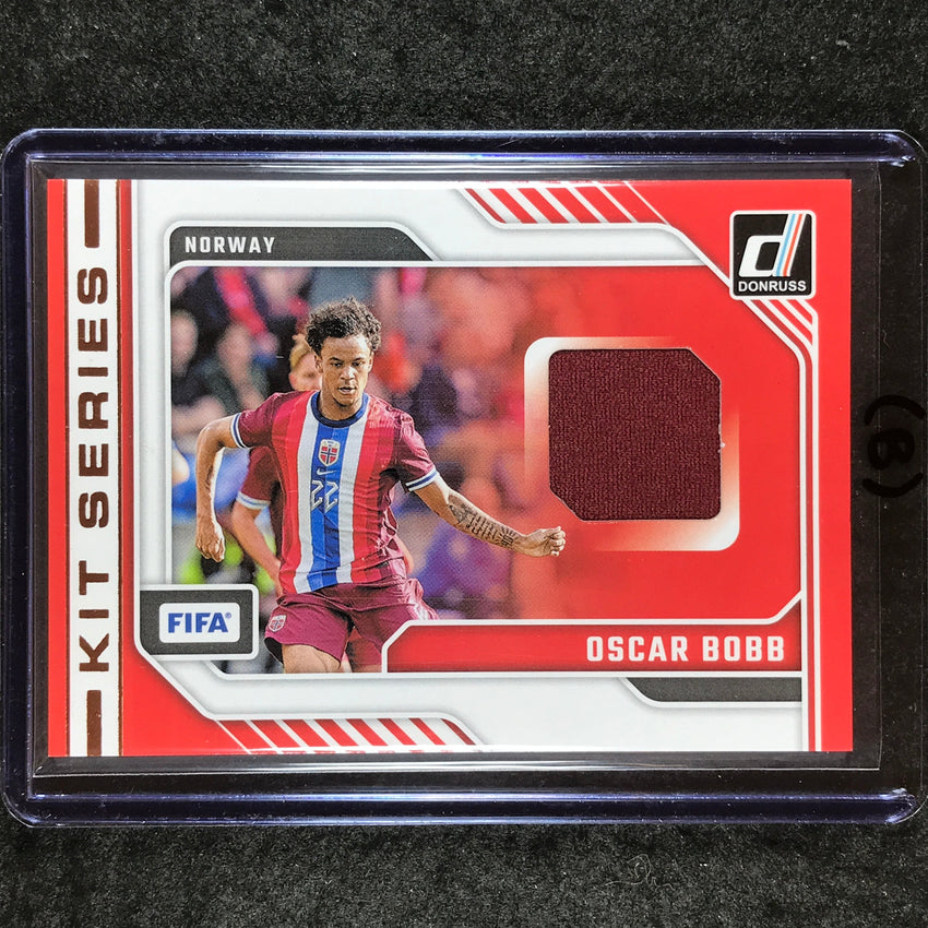 2024-25 Donruss Soccer OSCAR BOBB Kit Series Jersey Relic #OB (B)