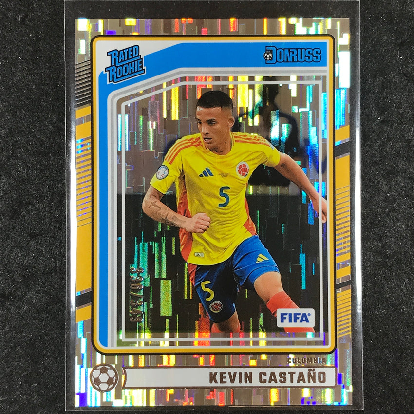 2024-25 Donruss Soccer KEVIN CASTANO Rated Rookie Silver /349 #189