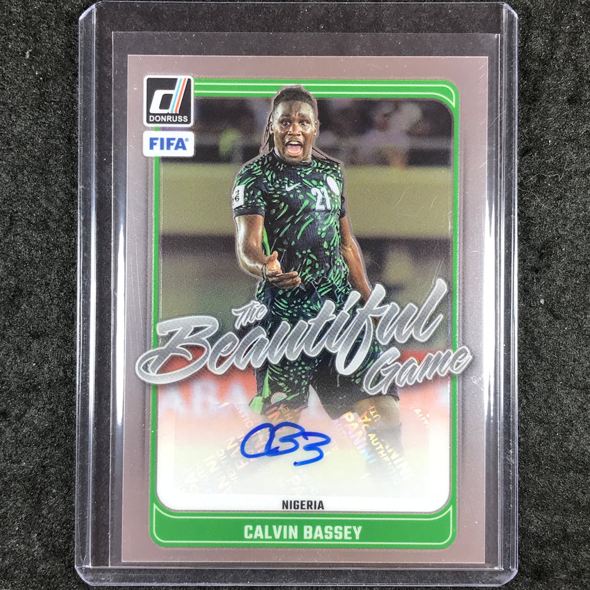 2024-25 Donruss Soccer CALVIN BASSEY The Beautiful Game Auto Base #CB