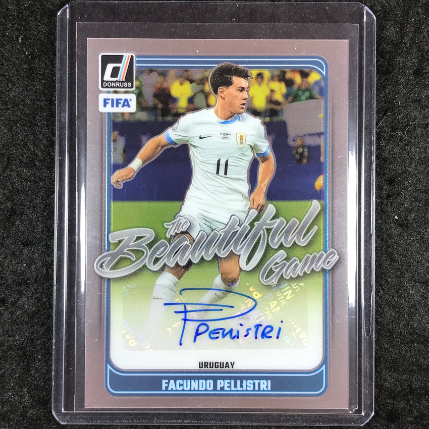 2024-25 Donruss Soccer FACUNDO PELLISTRI The Beautiful Game Auto Base #FP