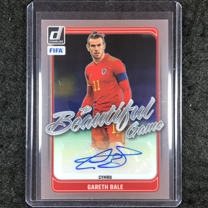 2024-25 Donruss Soccer GARETH BALE The Beautiful Game Auto Base #GB