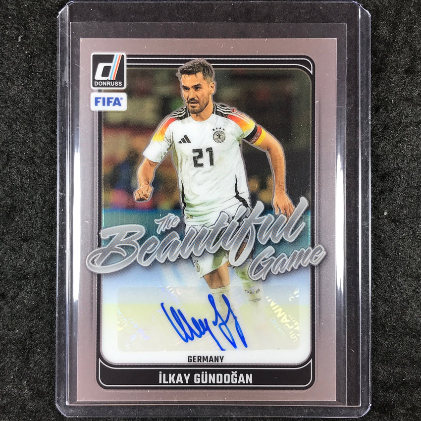 2024-25 Donruss Soccer ILKAY GUNDOGAN The Beautiful Game Auto Base #IG