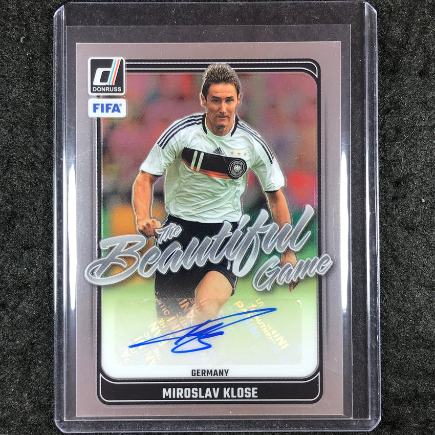 2024-25 Donruss Soccer MIROSLAV KLOSE The Beautiful Game Auto Base #MK