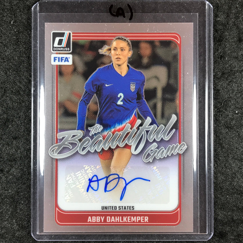 2024-25 Donruss Soccer ABBY DAHLKEMPER The Beautiful Game Auto Base #AD (A)