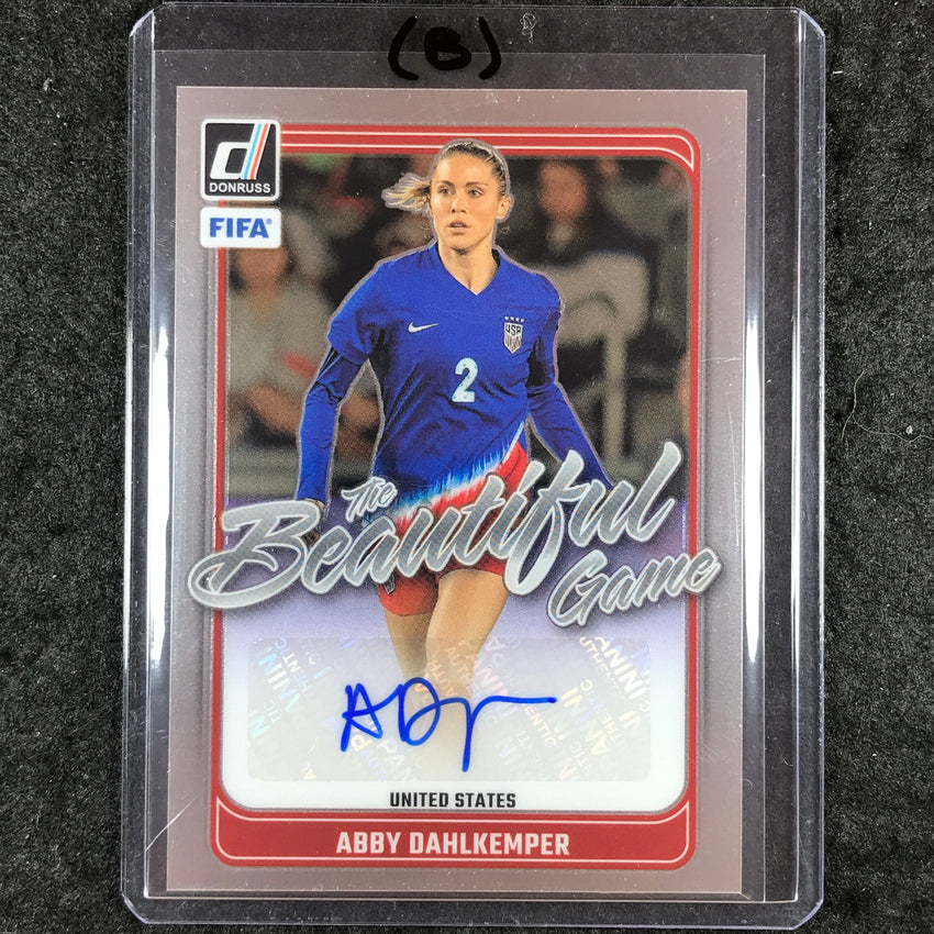 2024-25 Donruss Soccer ABBY DAHLKEMPER The Beautiful Game Auto Base #AD (B)