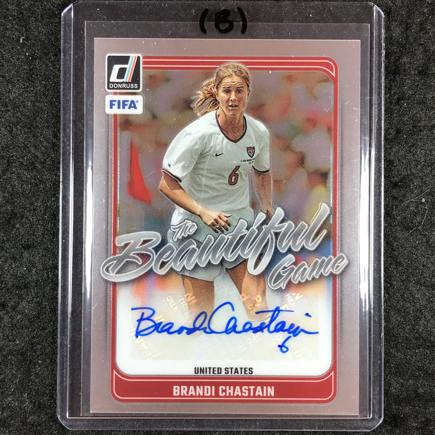 2024-25 Donruss Soccer BRANDI CHASTAIN The Beautiful Game Auto Base #BC (B)