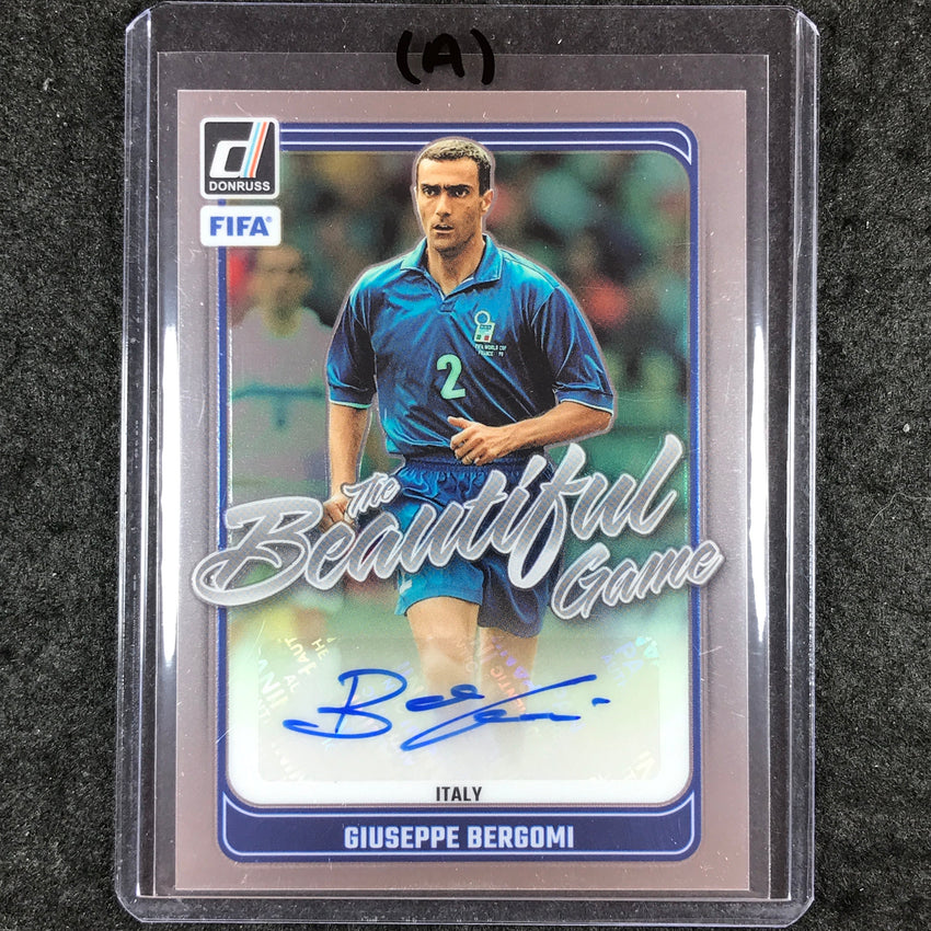 2024-25 Donruss Soccer GIUSEPPE BERGOMI The Beautiful Game Auto Base #GBE (A)