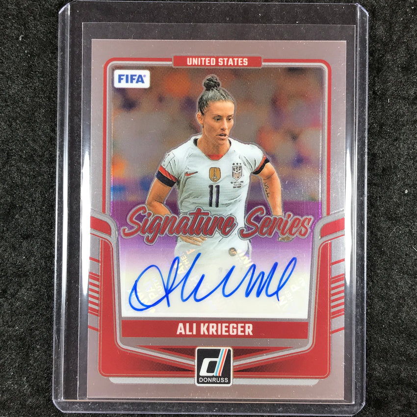 2024-25 Donruss Soccer ALI KRIEGER Signature Series Auto Base #AK