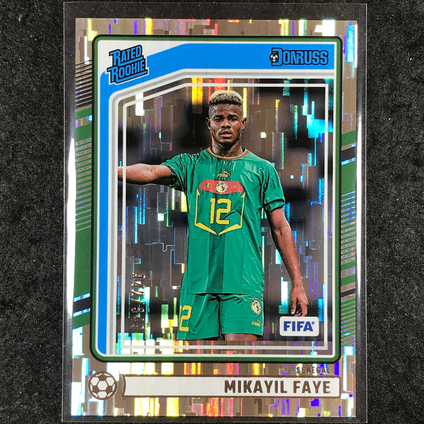2024-25 Donruss Soccer MIKAYIL FAYE Rated Rookie Silver /349 #200