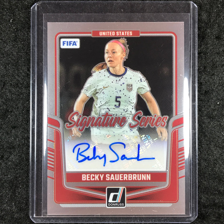 2024-25 Donruss Soccer BECKY SAUERBRUNN Signature Series Auto Base #BS