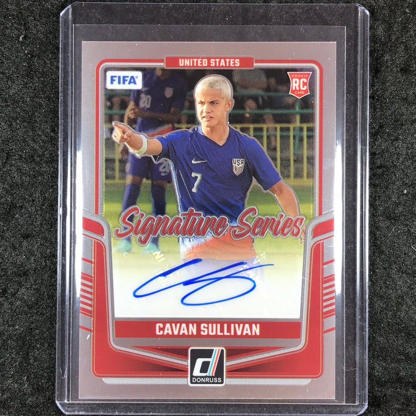 2024-25 Donruss Soccer CAVAN SULLIVAN Signature Series Rookie Auto Base #CS