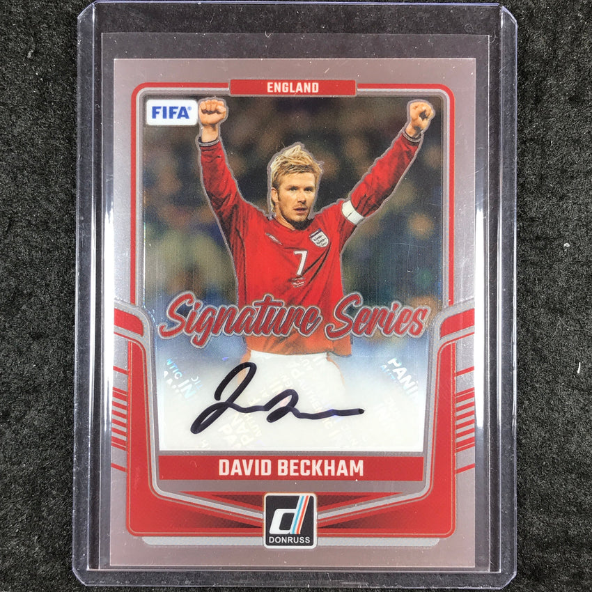 2024-25 Donruss Soccer DAVID BECKHAM Signature Series Auto Base #DB
