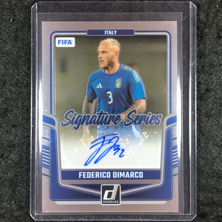 2024-25 Donruss Soccer FEDERICO DIMARCO Signature Series Auto Base #FD