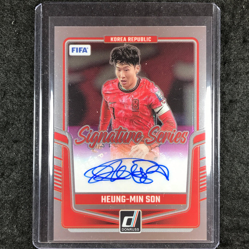 2024-25 Donruss Soccer HEUNG-MIN SON Signature Series Auto Base #HMS