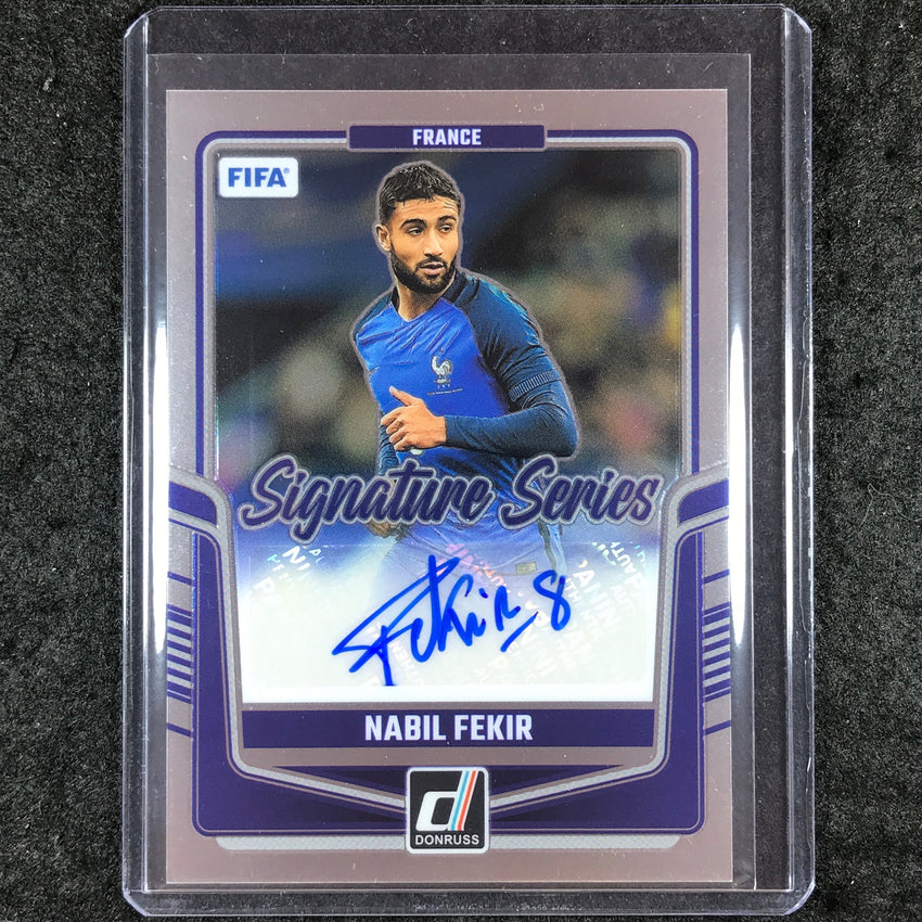 2024-25 Donruss Soccer NABIL FEKIR Signature Series Auto Base #NF