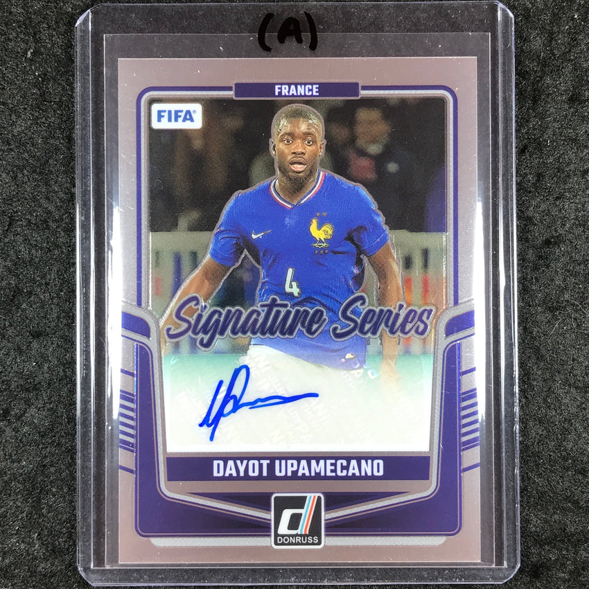 2024-25 Donruss Soccer DAYOT UPAMECANO Signature Series Auto Base #DU (A)