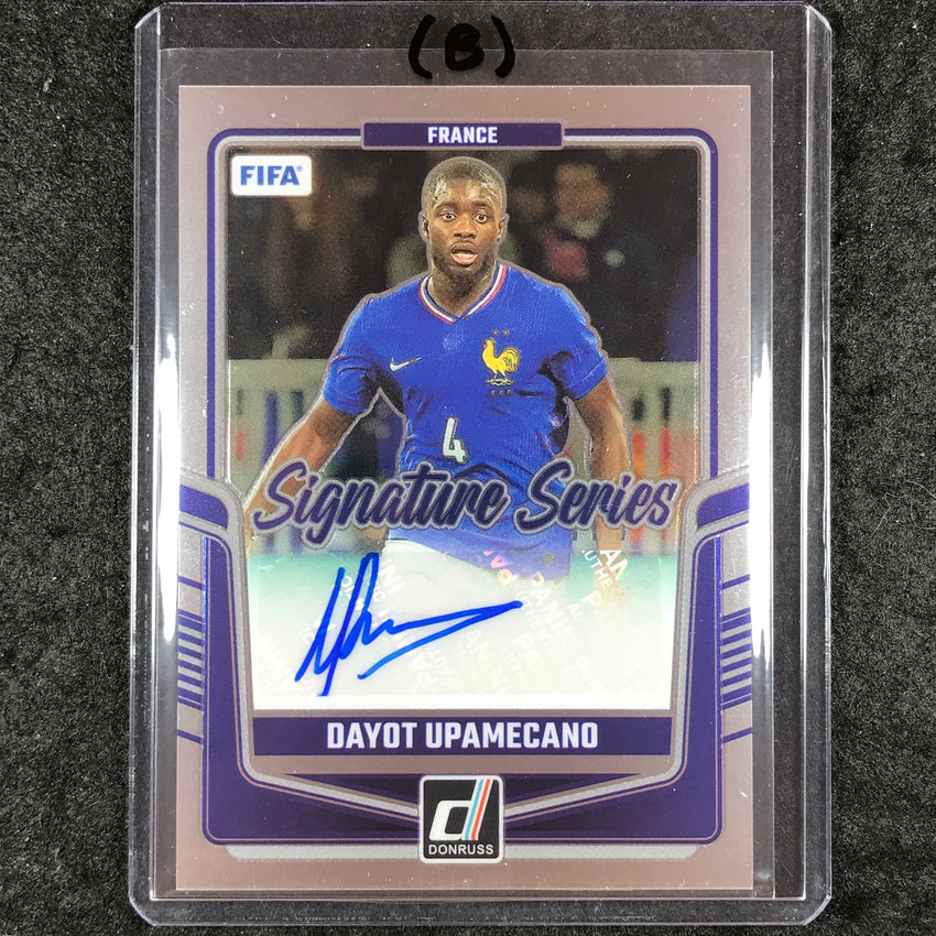 2024-25 Donruss Soccer DAYOT UPAMECANO Signature Series Auto Base #DU (B)