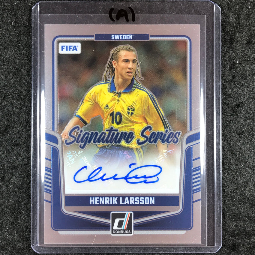 2024-25 Donruss Soccer HENRIK LARSSON Signature Series Auto Base #HL (A)