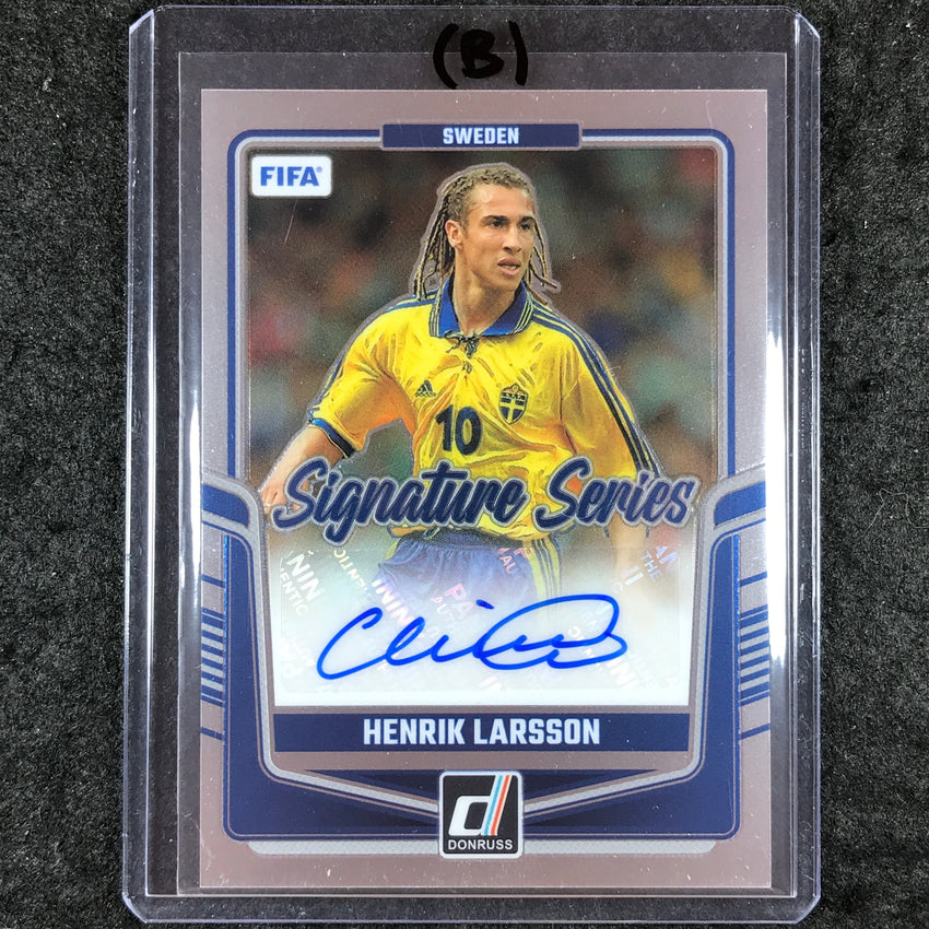 2024-25 Donruss Soccer HENRIK LARSSON Signature Series Auto Base #HL (B)