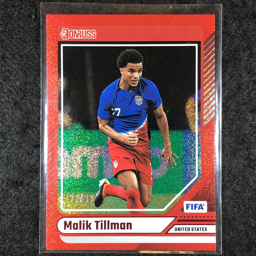 2024-25 Donruss Soccer MALIK TILLMAN Base Red 93/99 #2