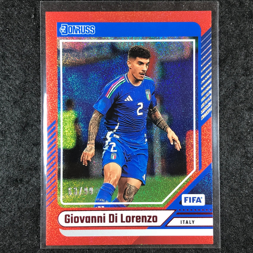 2024-25 Donruss Soccer GIOVANNI DI LORENZO Base Red 63/99 #21