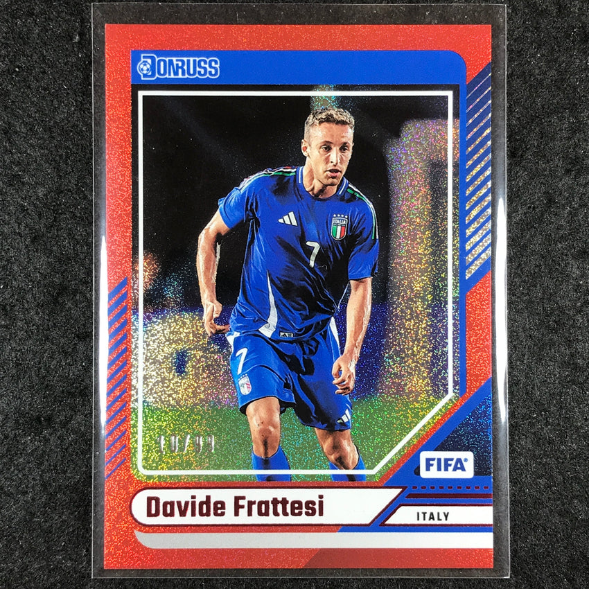 2024-25 Donruss Soccer DAVIDE FRATTESI Base Red 10/99 #30