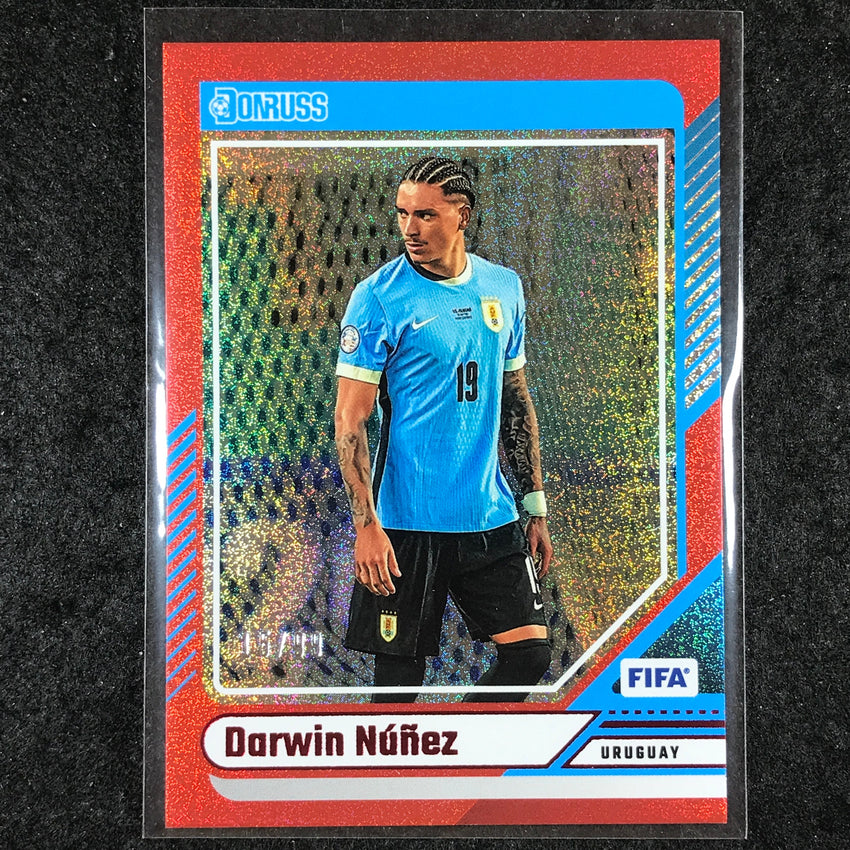 2024-25 Donruss Soccer DARWIN NUNEZ Base Red 15/99 #32