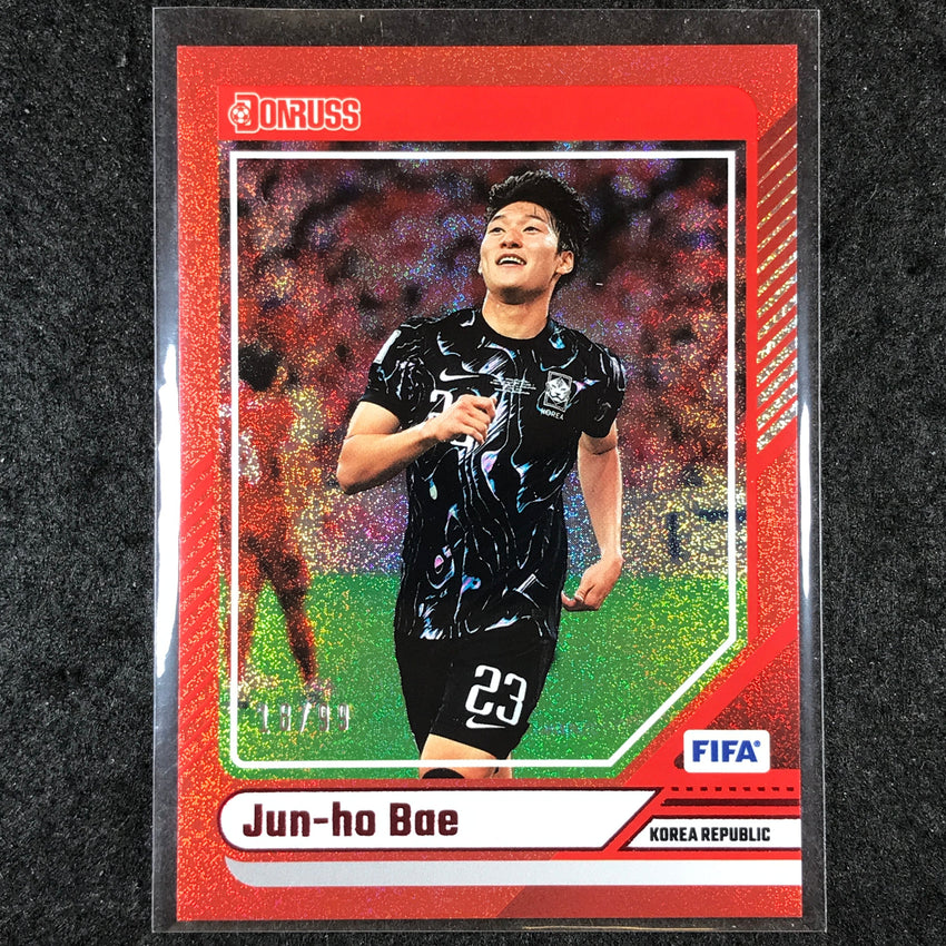 2024-25 Donruss Soccer JUN-HO BAE Base Red 18/99 #47