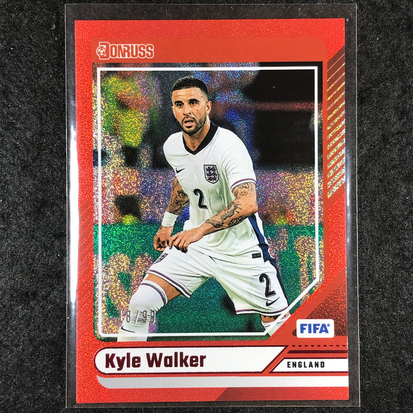 2024-25 Donruss Soccer KYLE WALKER Base Red 18/99 #59