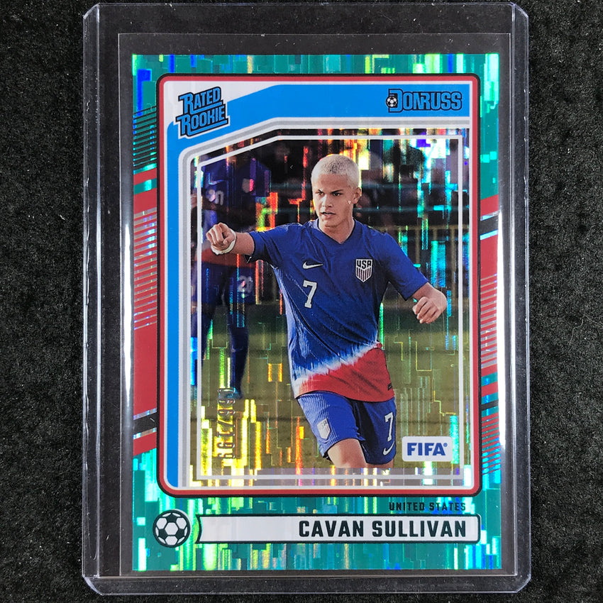 2024-25 Donruss Soccer CAVAN SULLIVAN Rated Rookie Teal /199 #184