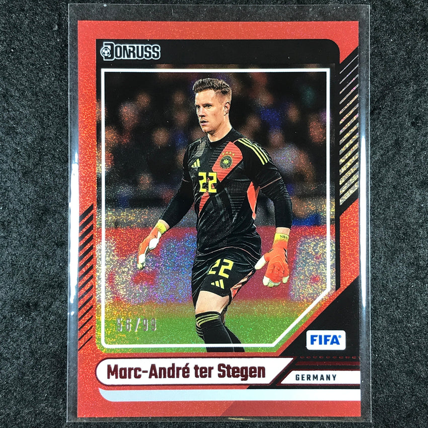 2024-25 Donruss Soccer MARC-ANDRE TER STEGEN Base Red 56/99 #138