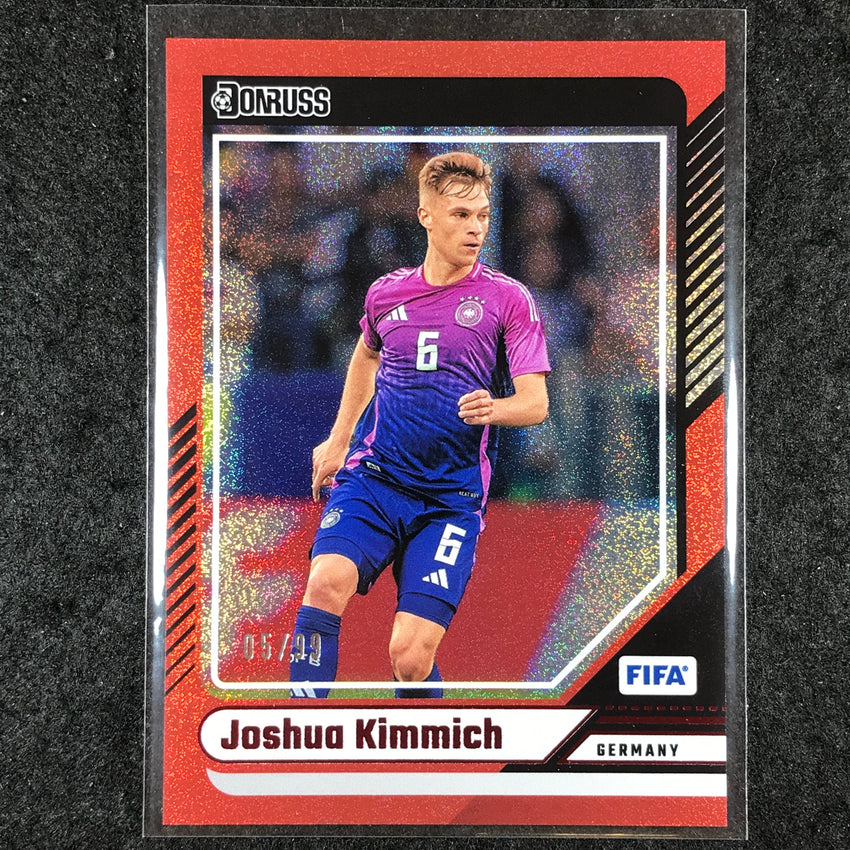 2024-25 Donruss Soccer JOSHUA KIMMICH Base Red 5/99 #139
