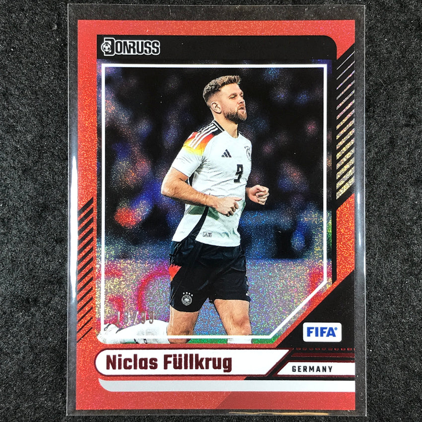 2024-25 Donruss Soccer NICLAS FULLKRUG Base Red 13/99 #140