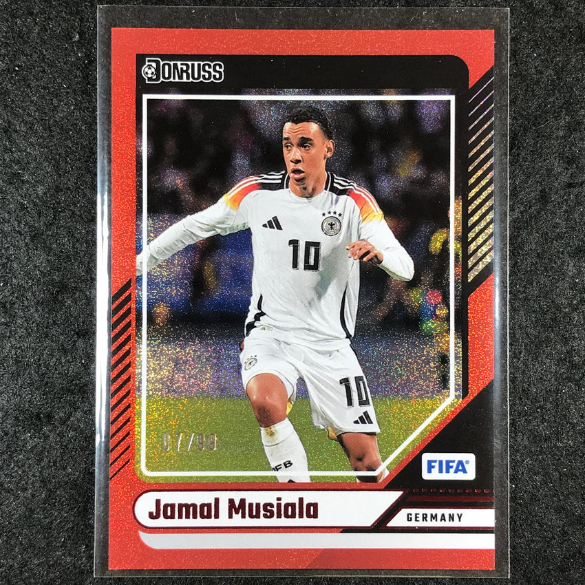 2024-25 Donruss Soccer JAMAL MUSIALA Base Red 7/99 #144