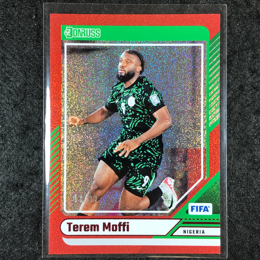 2024-25 Donruss Soccer TEREM MOFFI Base Red 3/99 #161