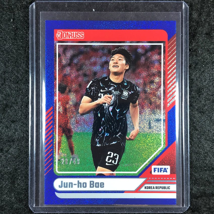 2024-25 Donruss Soccer JUN-HO BAE Base Blue 28/49 #47