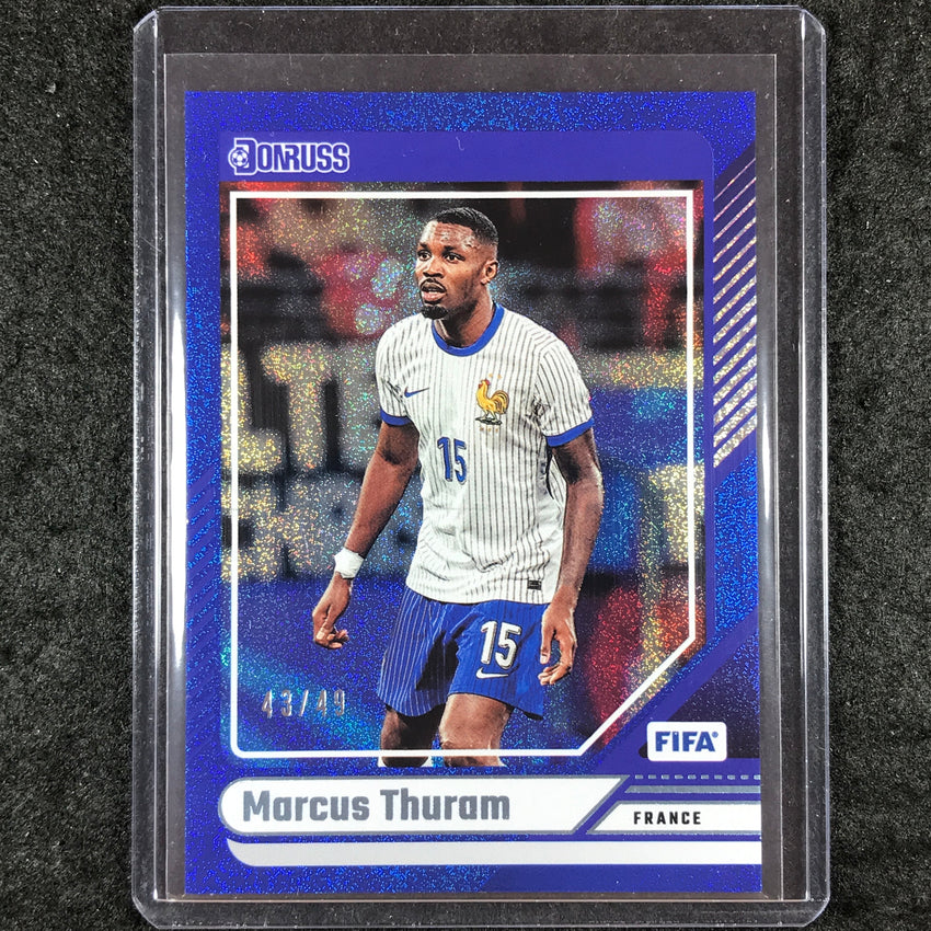 2024-25 Donruss Soccer MARCUS THURAM Base Blue 43/49 #111