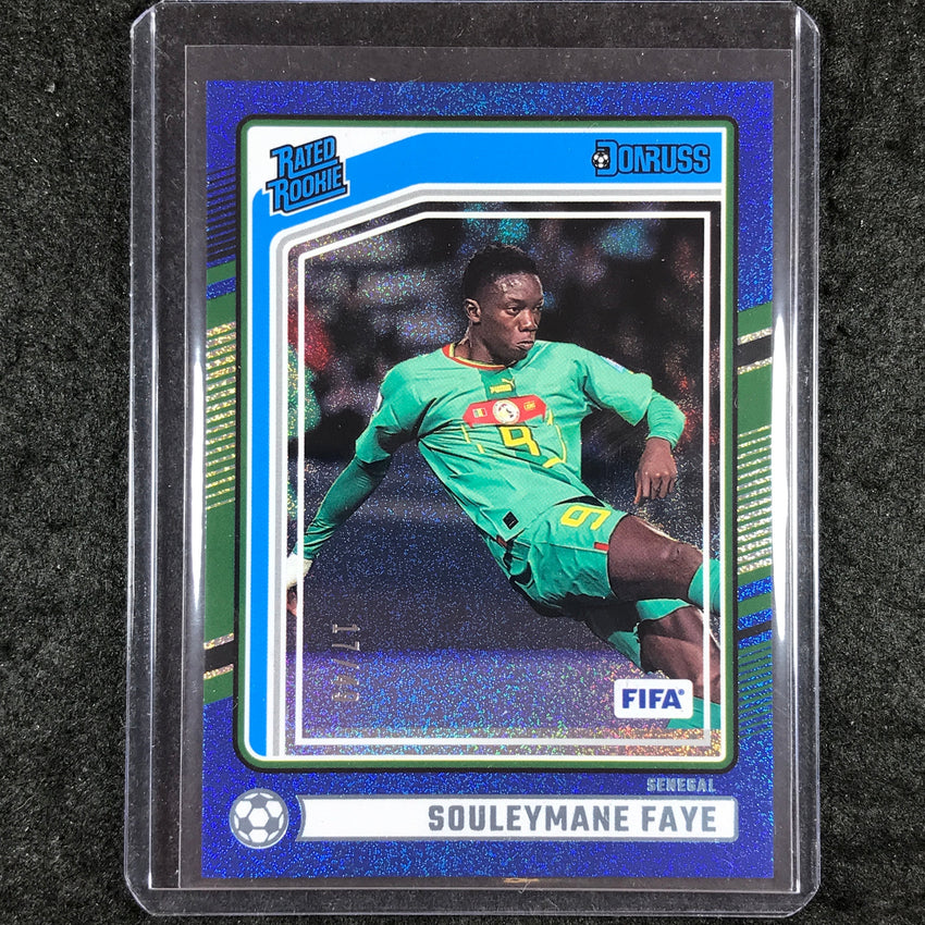 2024-25 Donruss Soccer SOULEYMANE FAYE Rated Rookie Blue 17/49 #193