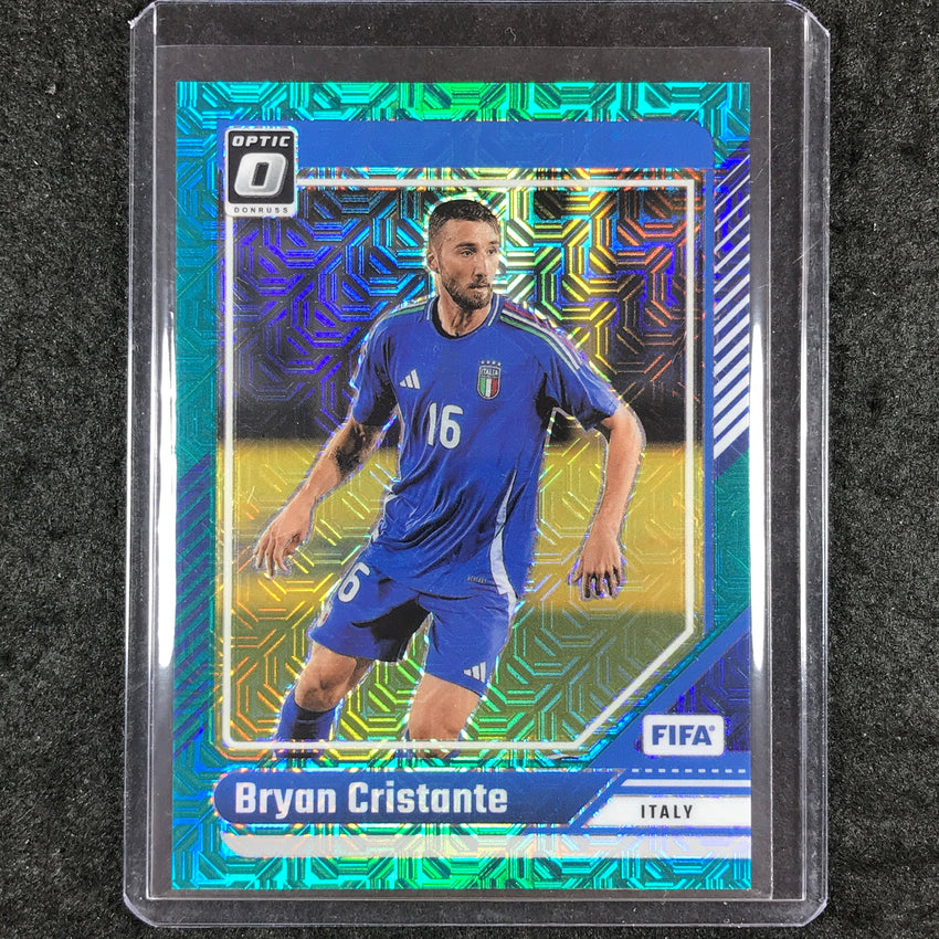 2024-25 Donruss Soccer BRYAN CRISTANTE Optic Teal Mojo 49/49 #28