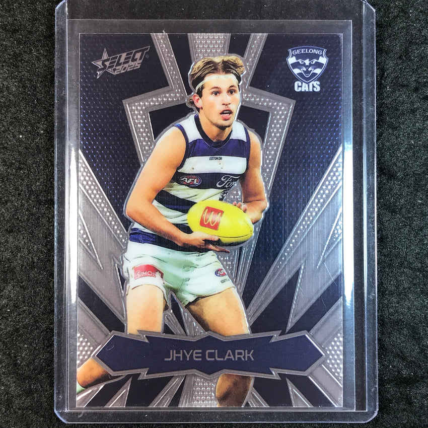 2025 Select AFL Footy Stars JHYE CLARK Thunderbolt Gold Logo 180/399 #75