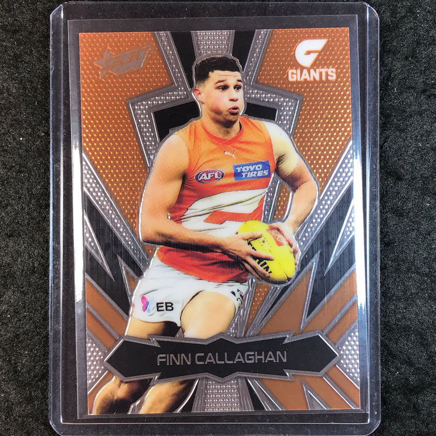 2025 Select AFL Footy Stars FINN CALLAGHAN Thunderbolt Gold Logo 184/399 #87