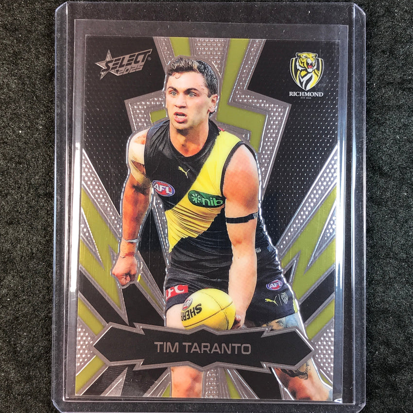 2025 Select AFL Footy Stars TIM TARANTO Thunderbolt Gold Logo 196/399 #167